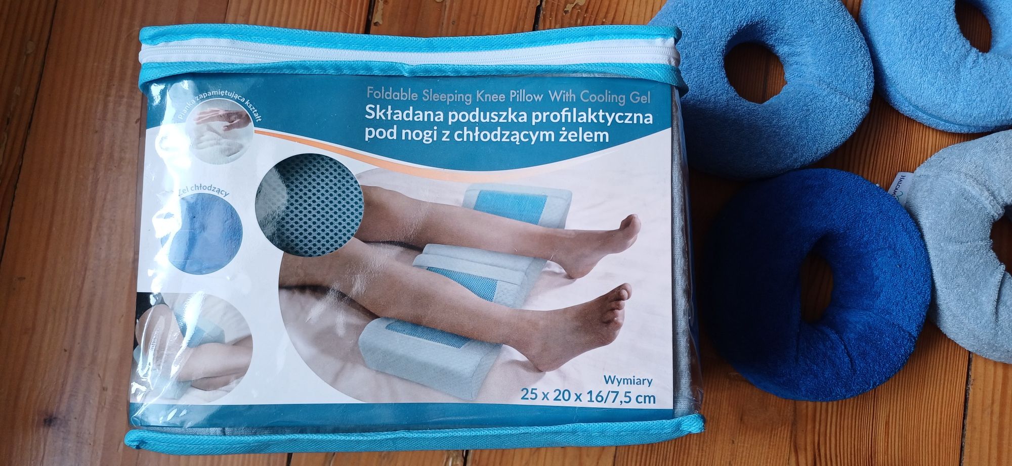 Poduszka profilaktyczna z chłodzącym żelem