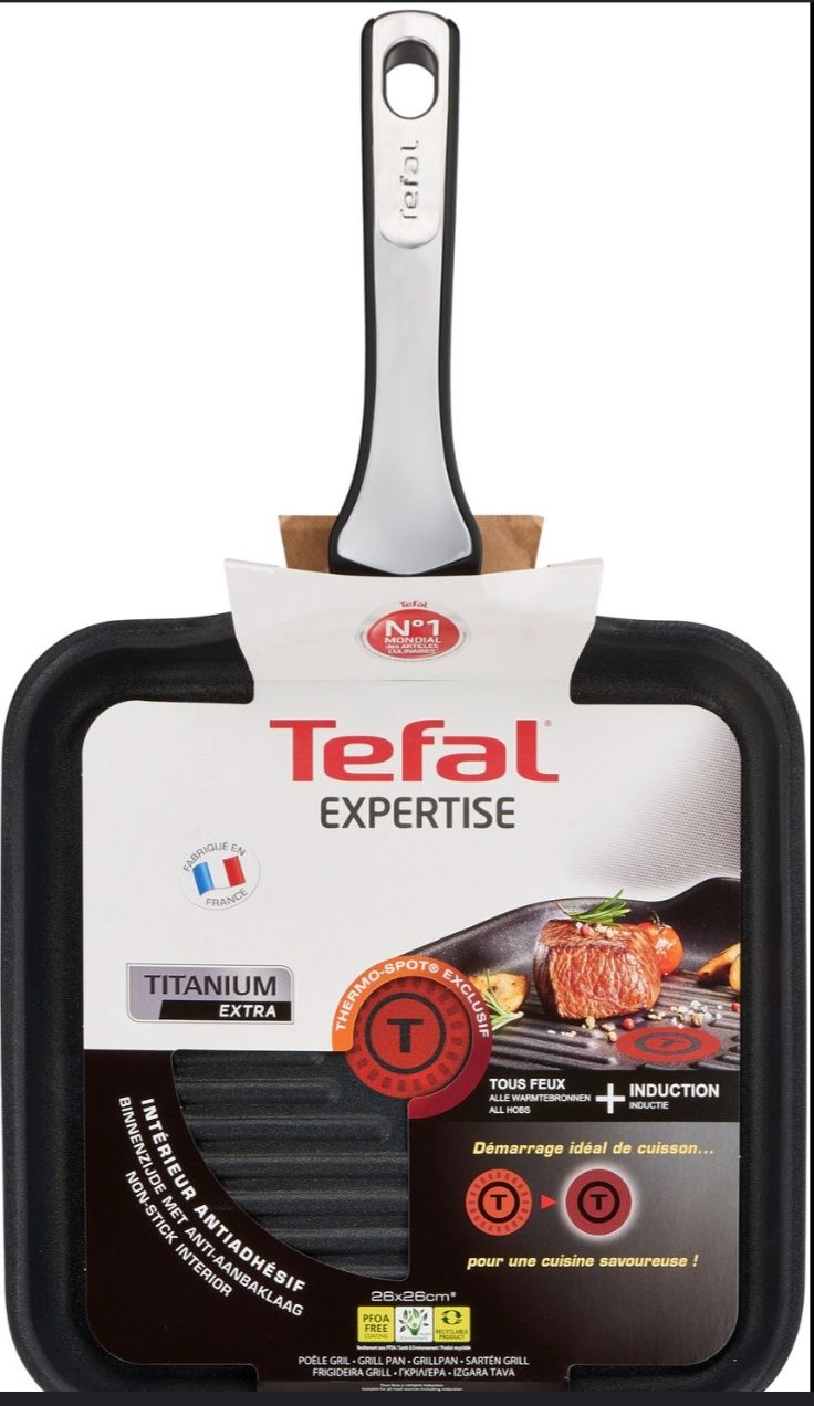Сковорода-гриль Tefal Expertise 26 x 26 см (C6204072)