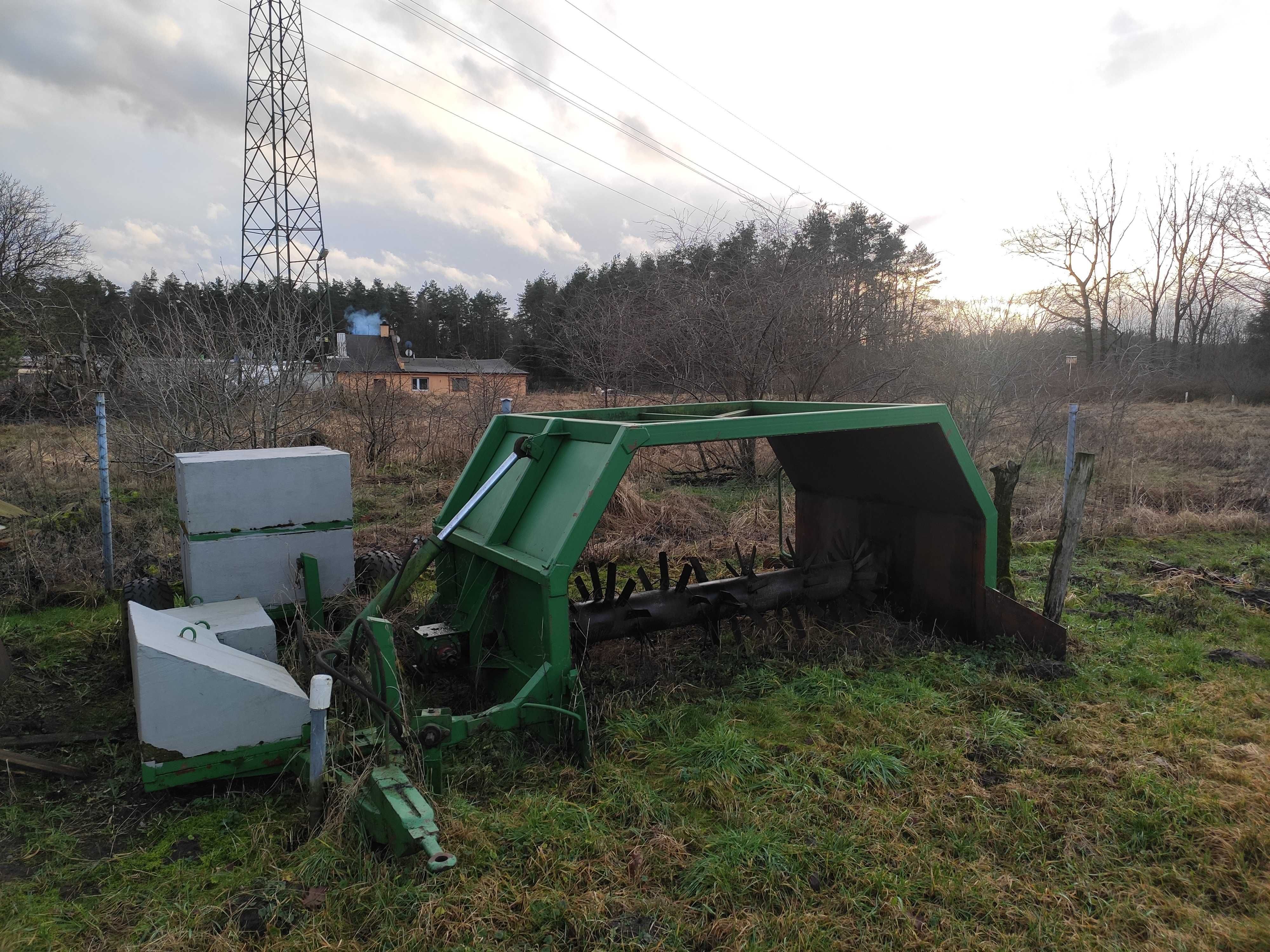 Aerator, ciągnikowa przewracarka pryzm kompostu, obornika,  ST 350, 40