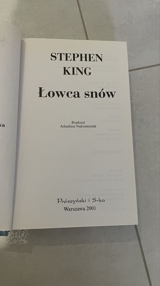 Stephen King. Łowca Snów.