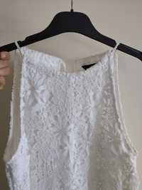 Vestido Branco - marca ZARA - M - usado