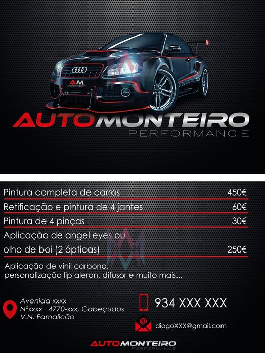 Logotipos, Flyers, Cartões de visita, Casamentos