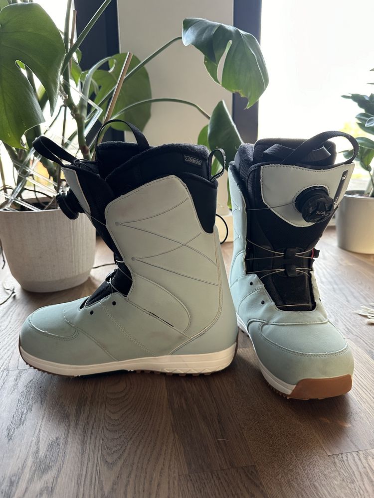 Buty snowboardowe Salomon Ivy Boa Sj Sterling B/Wh 39