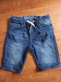 H&M 146 szorty spodenki jeans