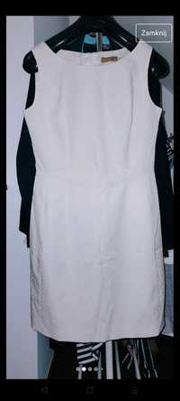 Raz założona sukienka biała rozmiar 40