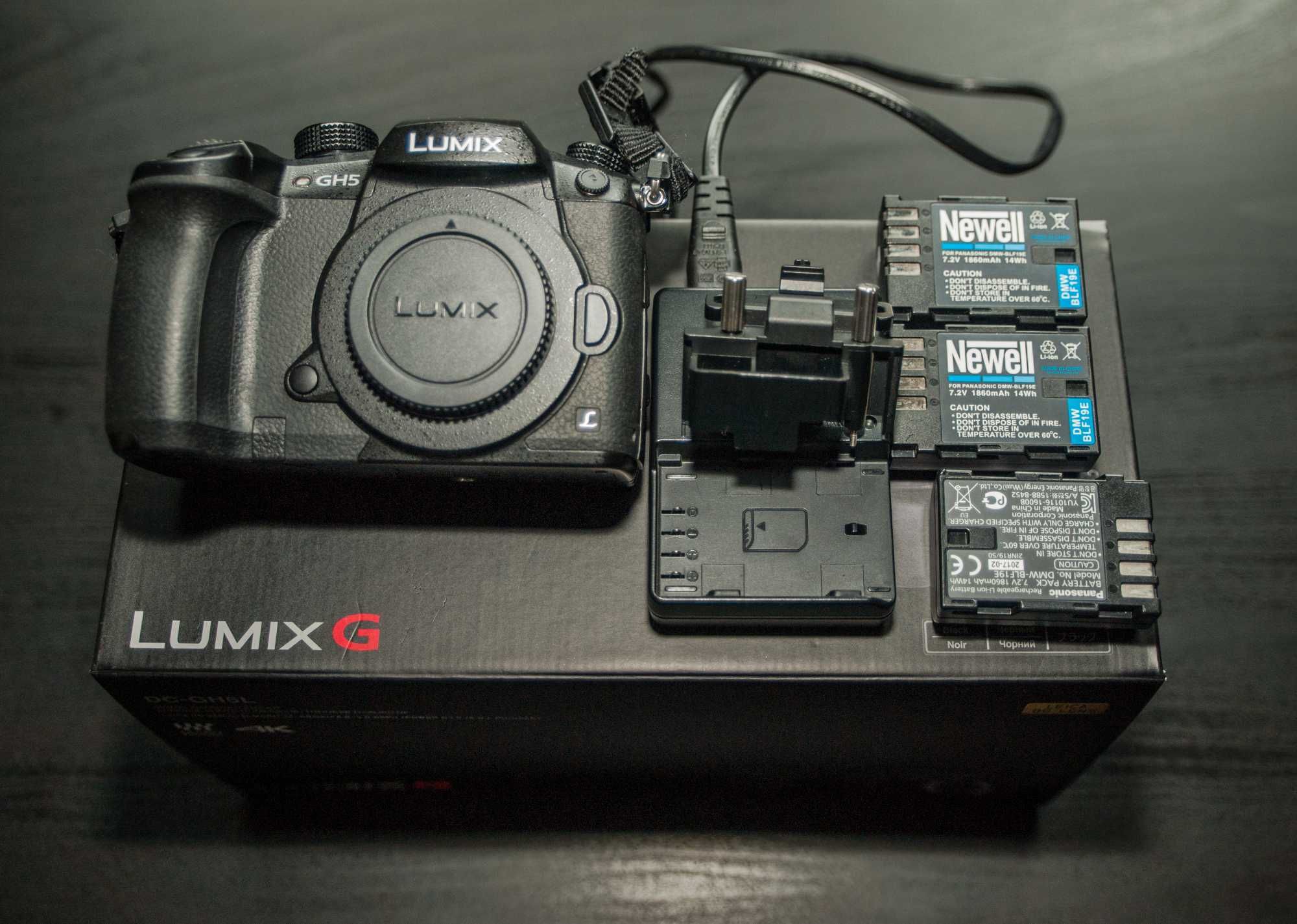 PANASONIC Lumix DC-GH5 (Body) z wgranym V-LOGiem