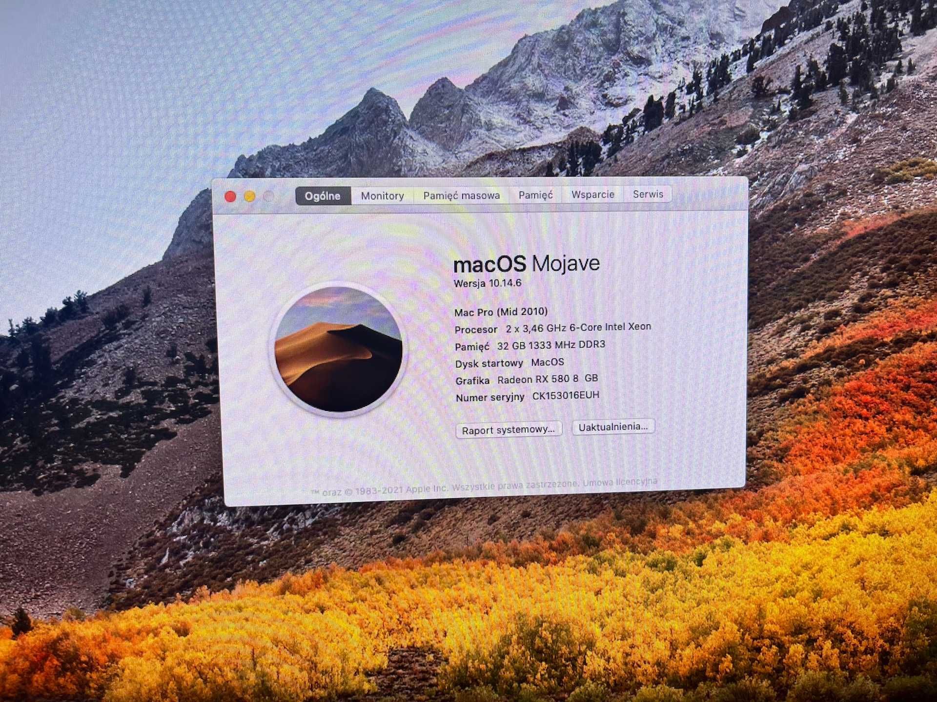 Mac Pro 5,1 2010r 32GB ram , x5690 x2