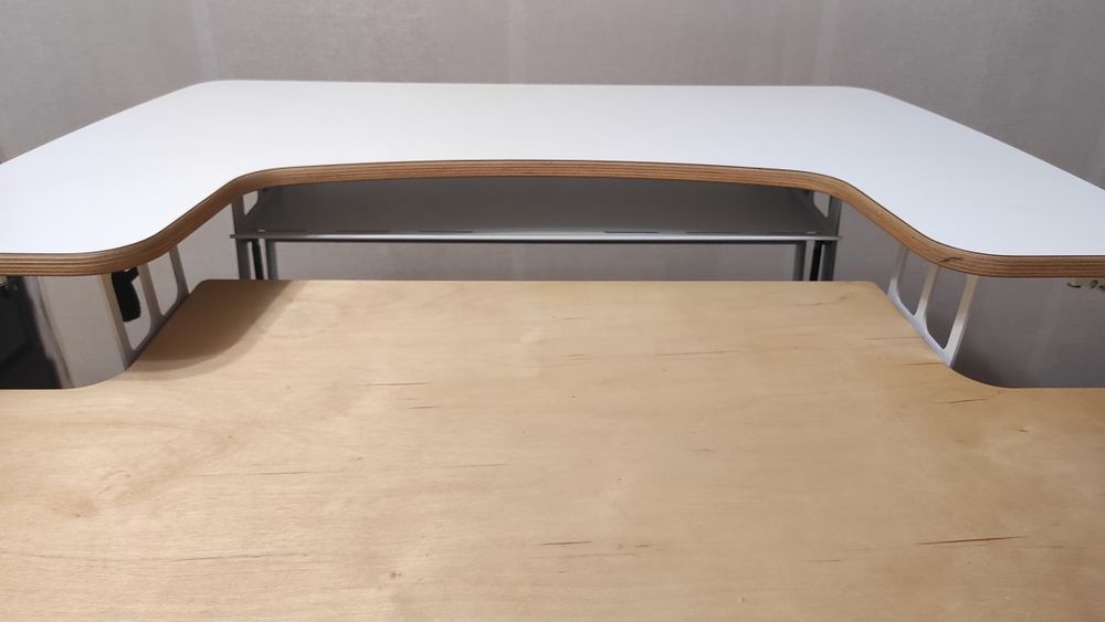 StiyStil СтійСтіл білий extra; накладка на стіл для роботи стоячи