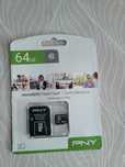 Karta SD microsd 64GB PNY