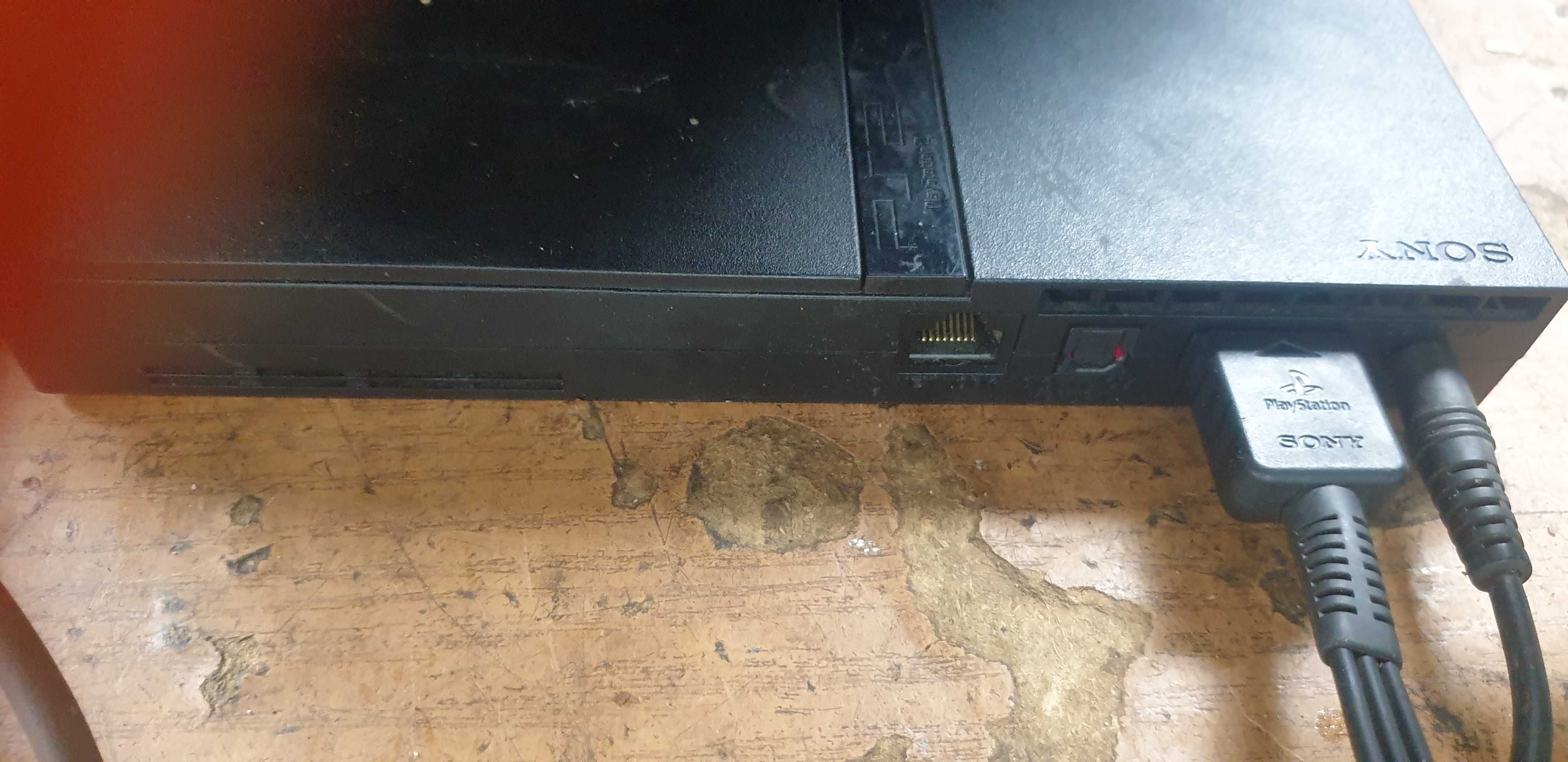 sony ps2 scph77004 +pad i zasilacz sprawna dziala laser