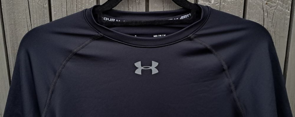 Under Armour koszulka kompresyjna męska M czarna HeatGear