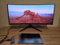 #1 Monitor 21:9 Dell Alienware AW3423DWF QD-OLED 34" Gwarancja Obniżka
