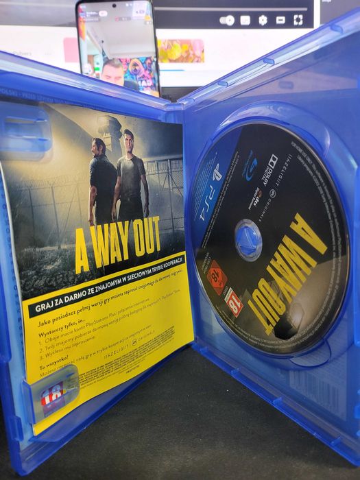 A Way Out PS4 PS5 PL 2 Osoby Unikat Skup Wymiana SklepRetroWWA