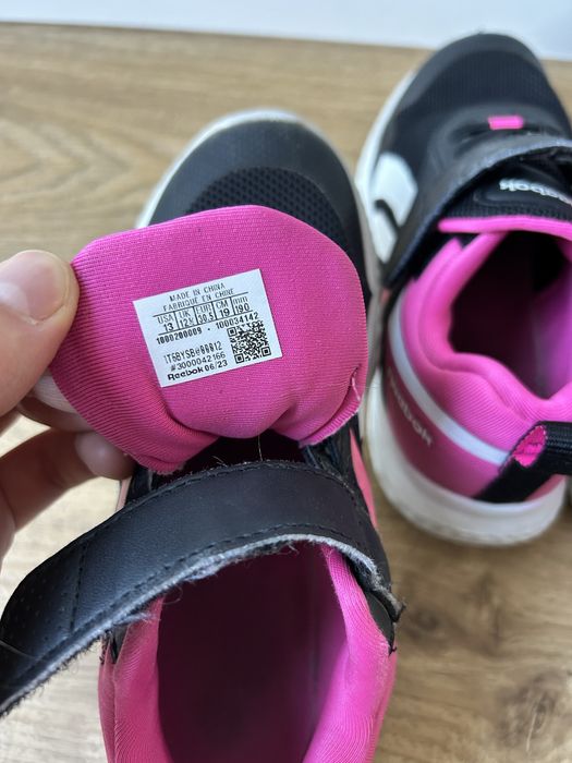 Buty sportowe dla bliźniaczek, Reebok rozmair 30,5