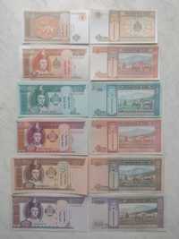 Продам набор банкнот Монголии, UNC