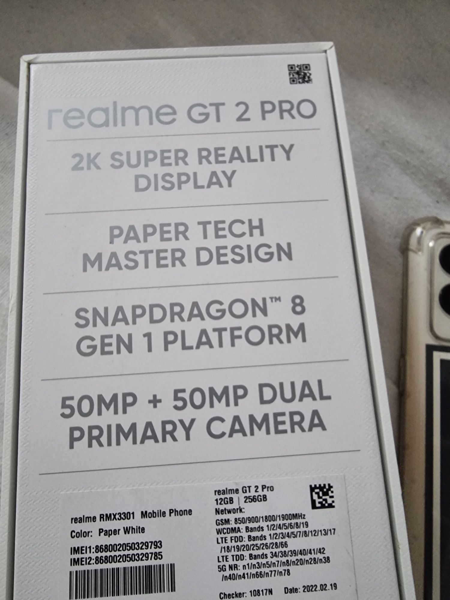 Realme GT 2 Pro igla