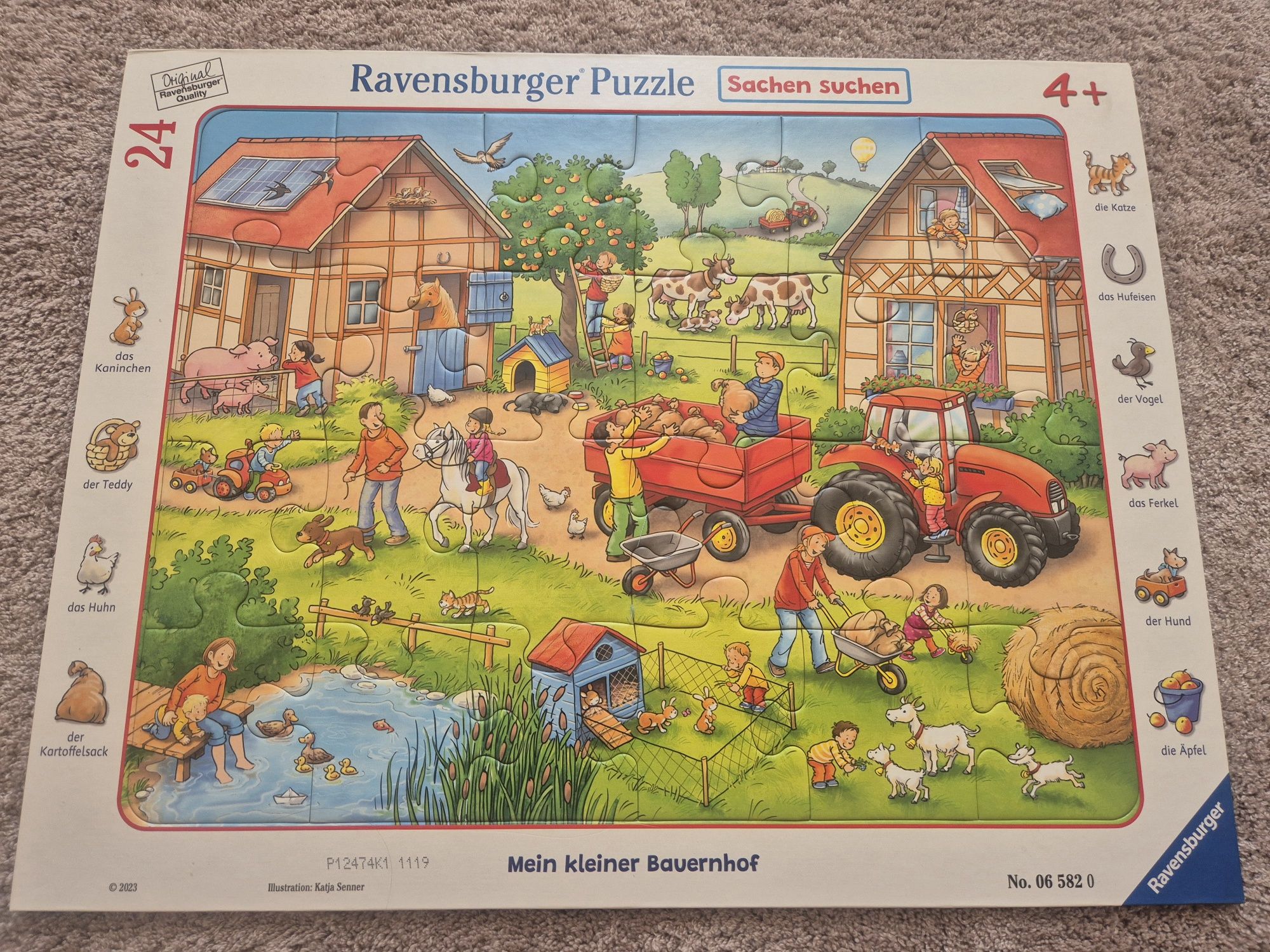 Puzzle pojazdy niemiecku
