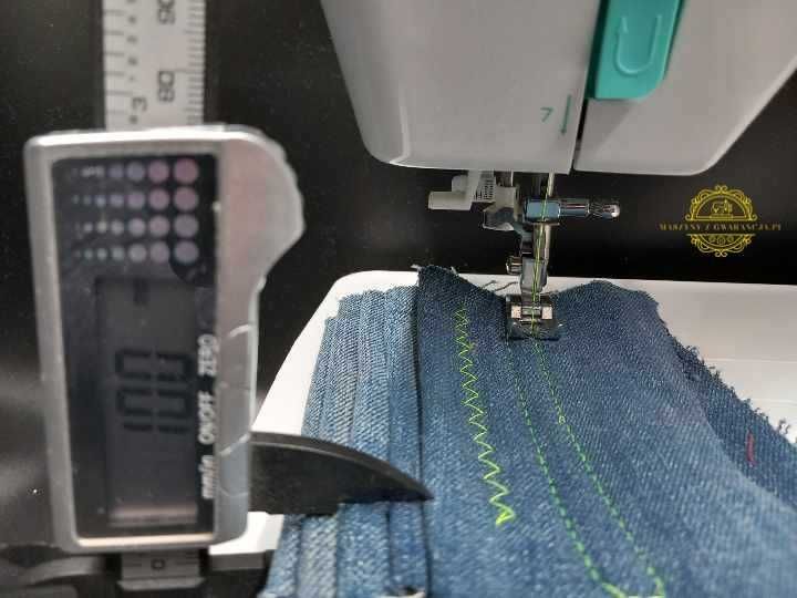 Maszyna do szycia Veritas 10 warstw jeansu, skóra  2 LATA GWARANCJI