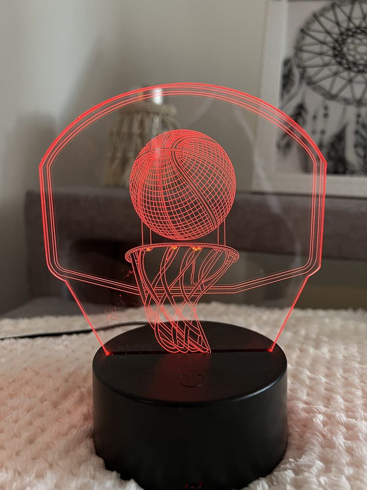 Candeeiro led cesto basket