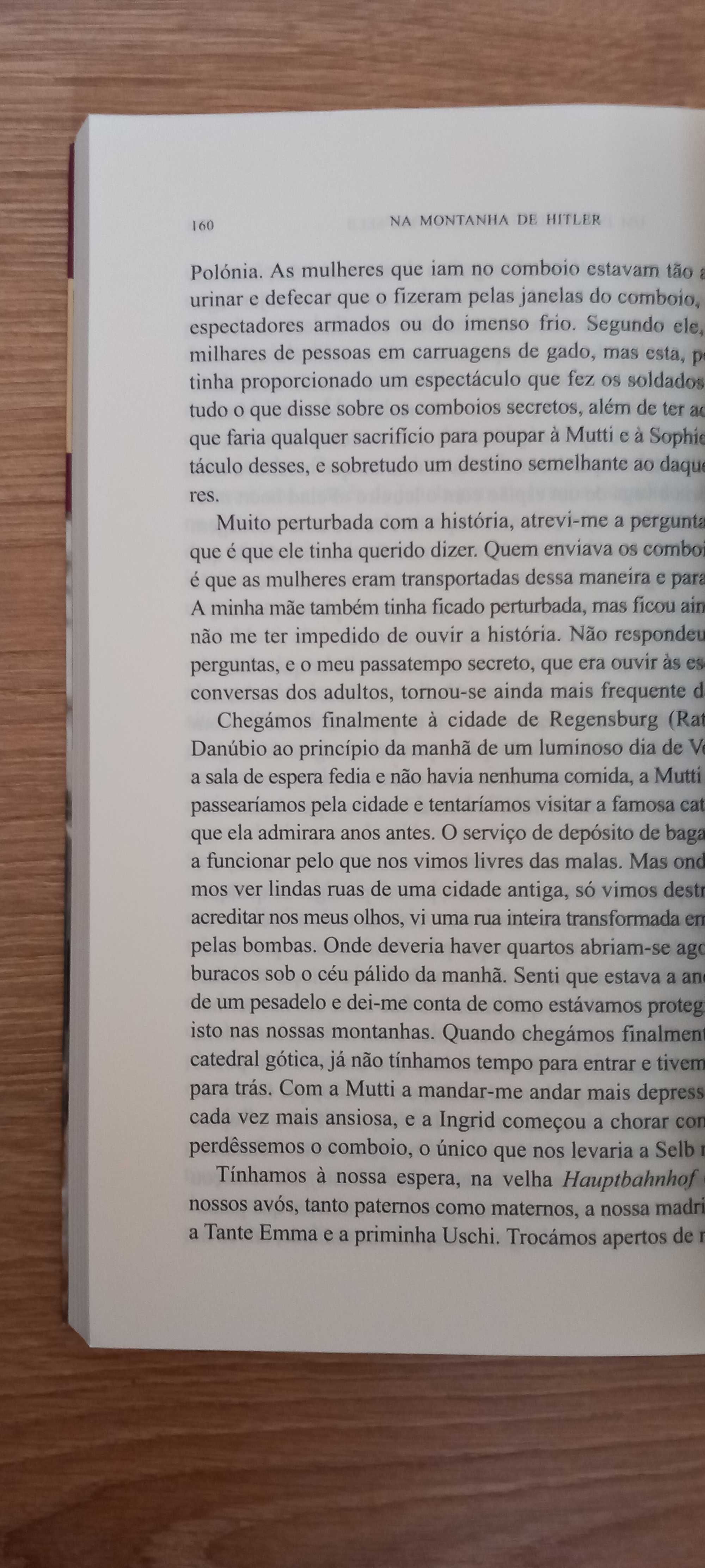 Na montanha de Hitler, de Irmgard Hunt. Novo. Memória biográfica.