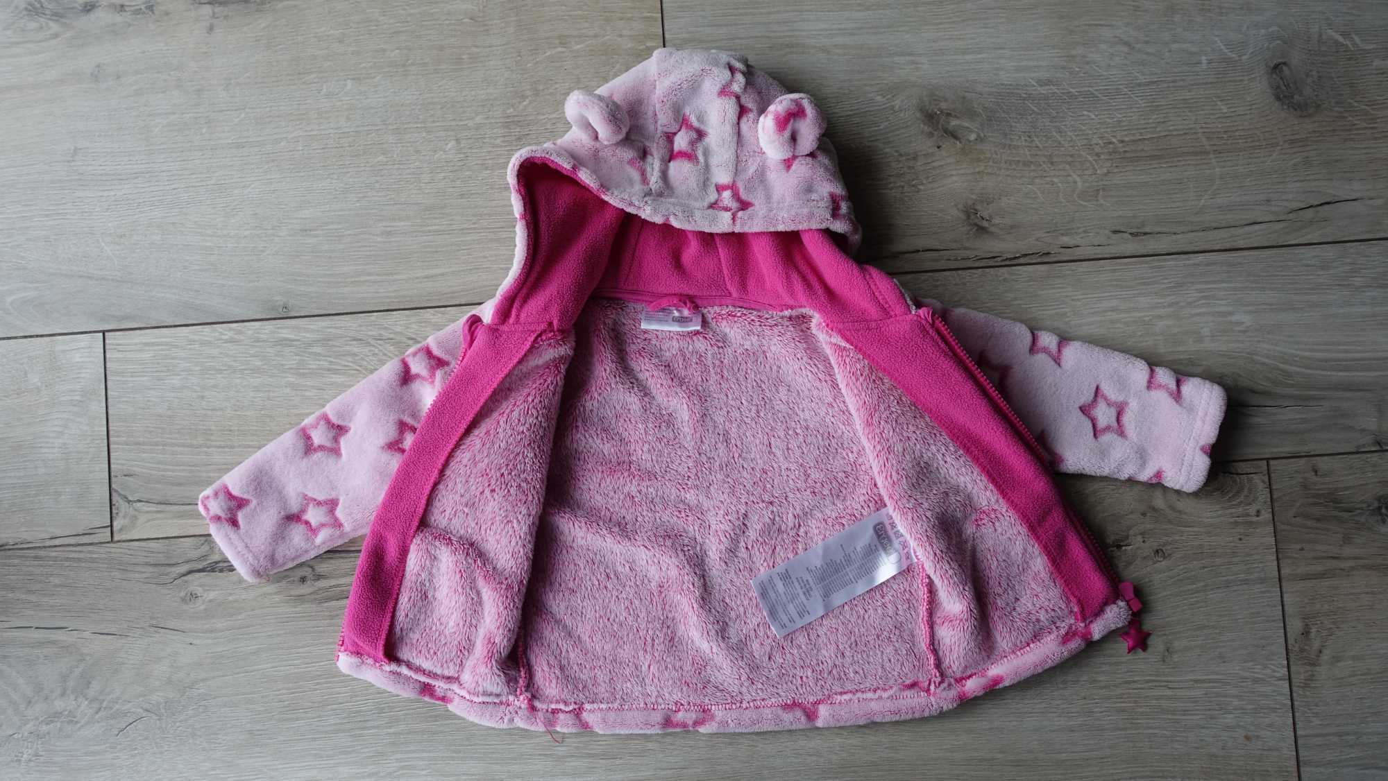 Bluza / polar w gwiazdki - rozmiar 80