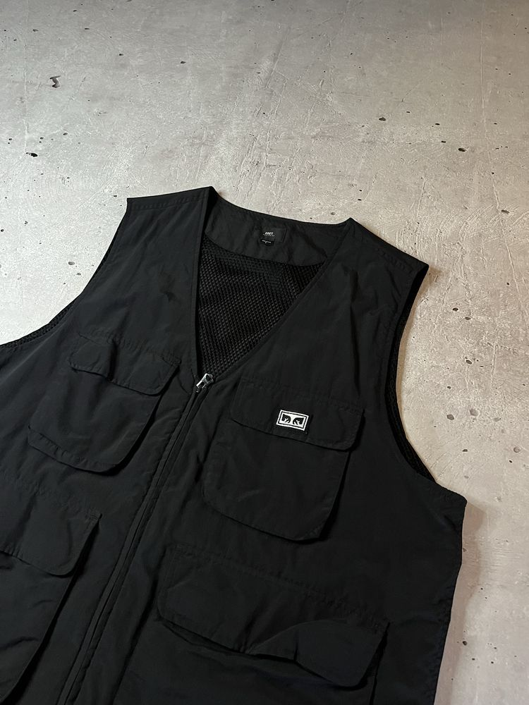 OBEY Nylon Vest Original SK8 Y2K Cargo нейлонова жилетка