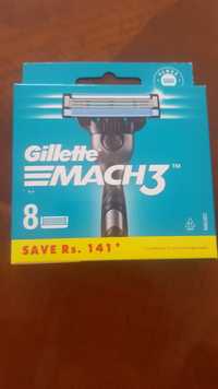 Gillette mach 3  8 шт в уп