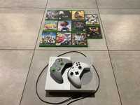 Xbox One 1TB 2 x Pad + Gry