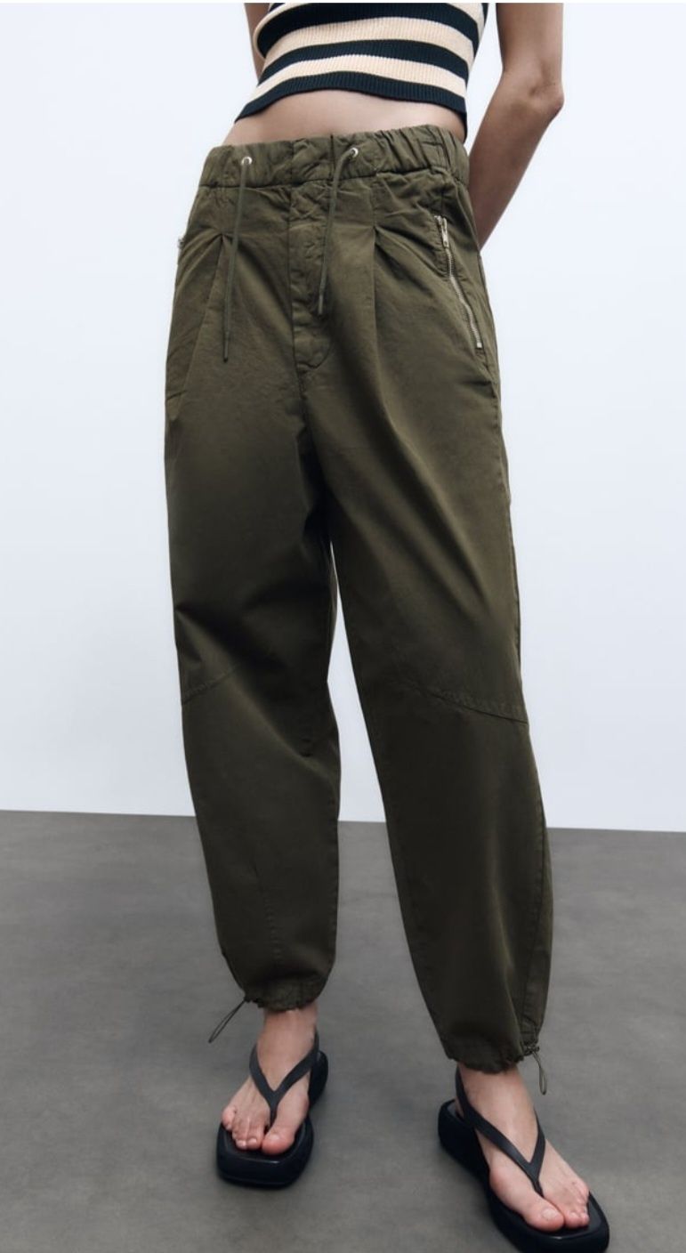 Zara джогери/парашюти/карго
