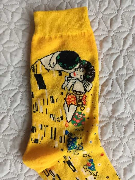 Skarpetki Rozmiar 39 -41 Klimt Pocałunek