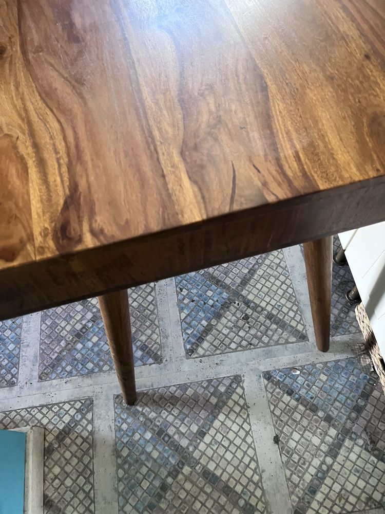 Biurko stół toaletka konsola sheesham drewno jak nowe sklep 1800zl