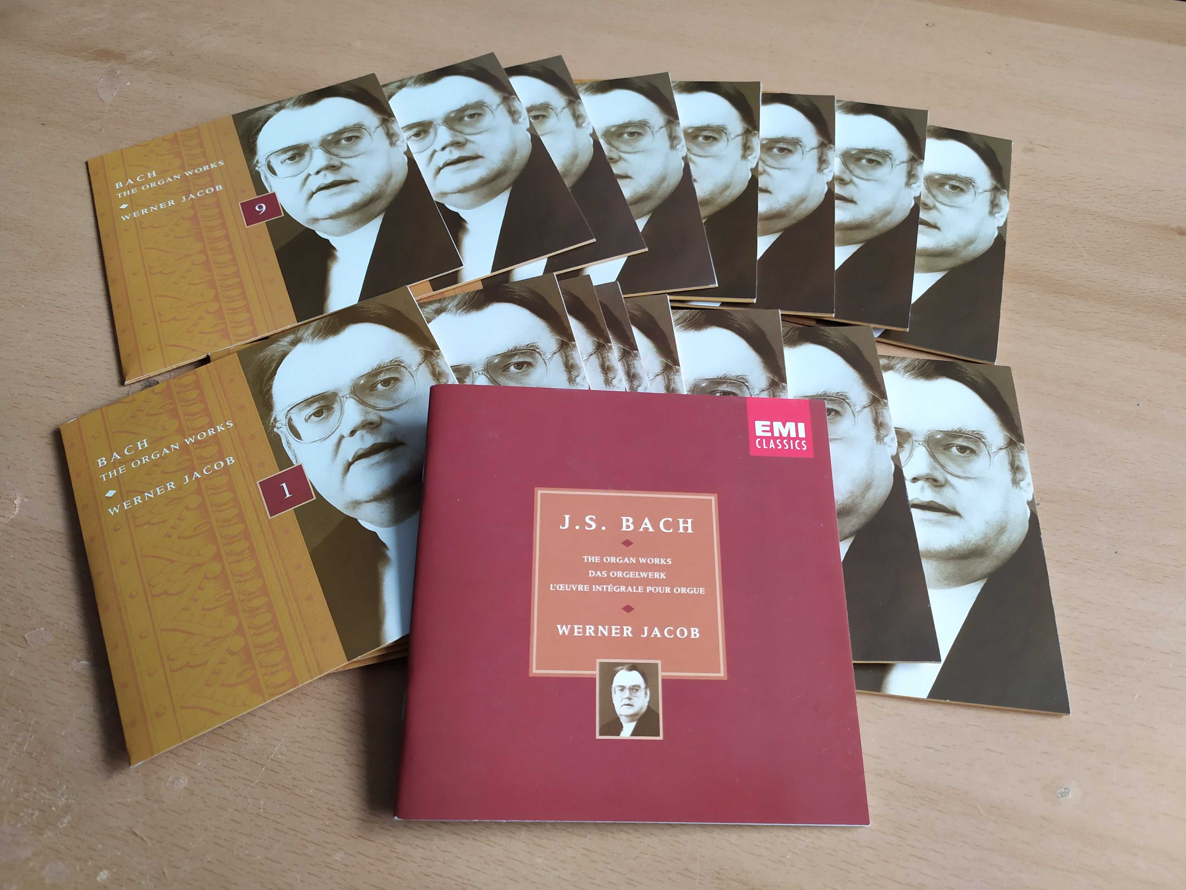 Bach: The Organ Works, 16CD, Werner Jacob, organy