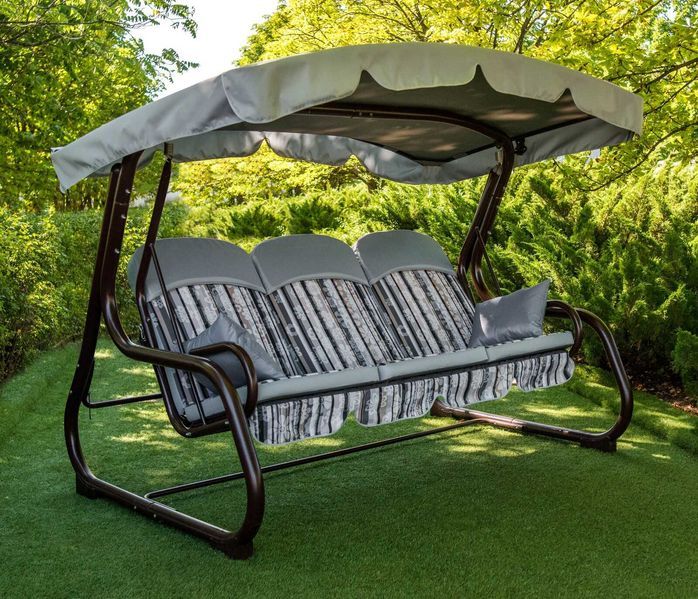 Садові Гойдалки Мілан Купити у виробника. Садова Качеля розкладна