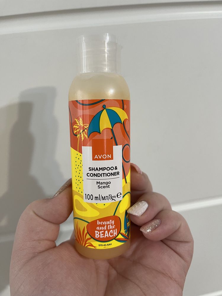 Szampon z odżywką do włosów o zapachu mango AVON 100 ml nowy