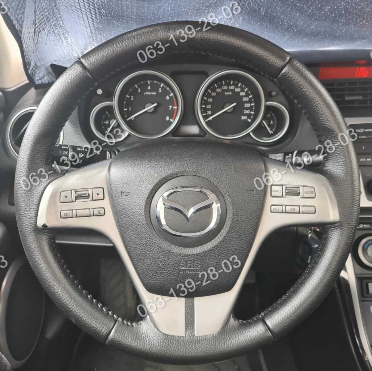 Mazda 3 5 6 CX-5 CX-7 CX-9 Оплетка чехол на руль Кожа Винил Мазда