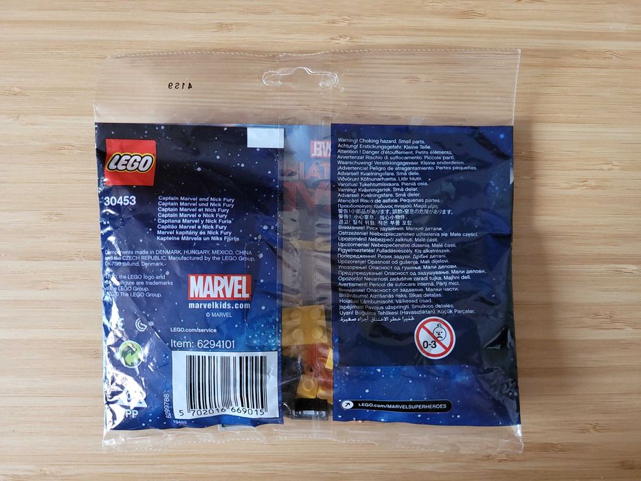 Lego 30453 Super Heroes Kapitan Marvel i Nick Fury
