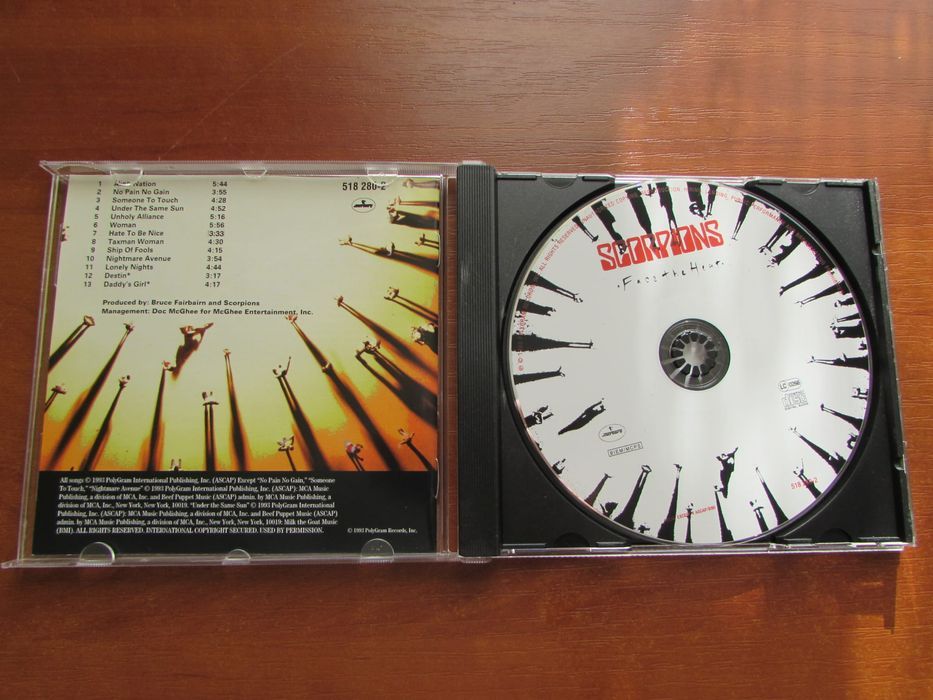 Scorpions - Face The Heat CD