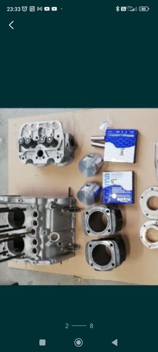 Fiat 126p silnik po remoncie podstawowe elementy jak nowy
