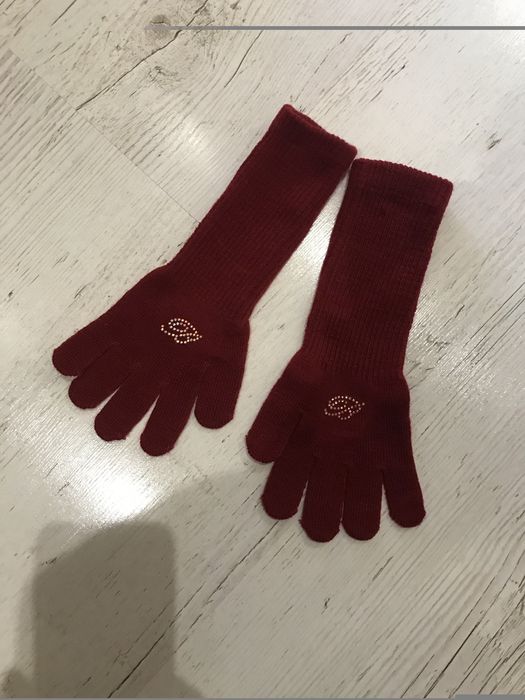 Перчатки варежки рукавички взрослые и детские    италия miss blumarine