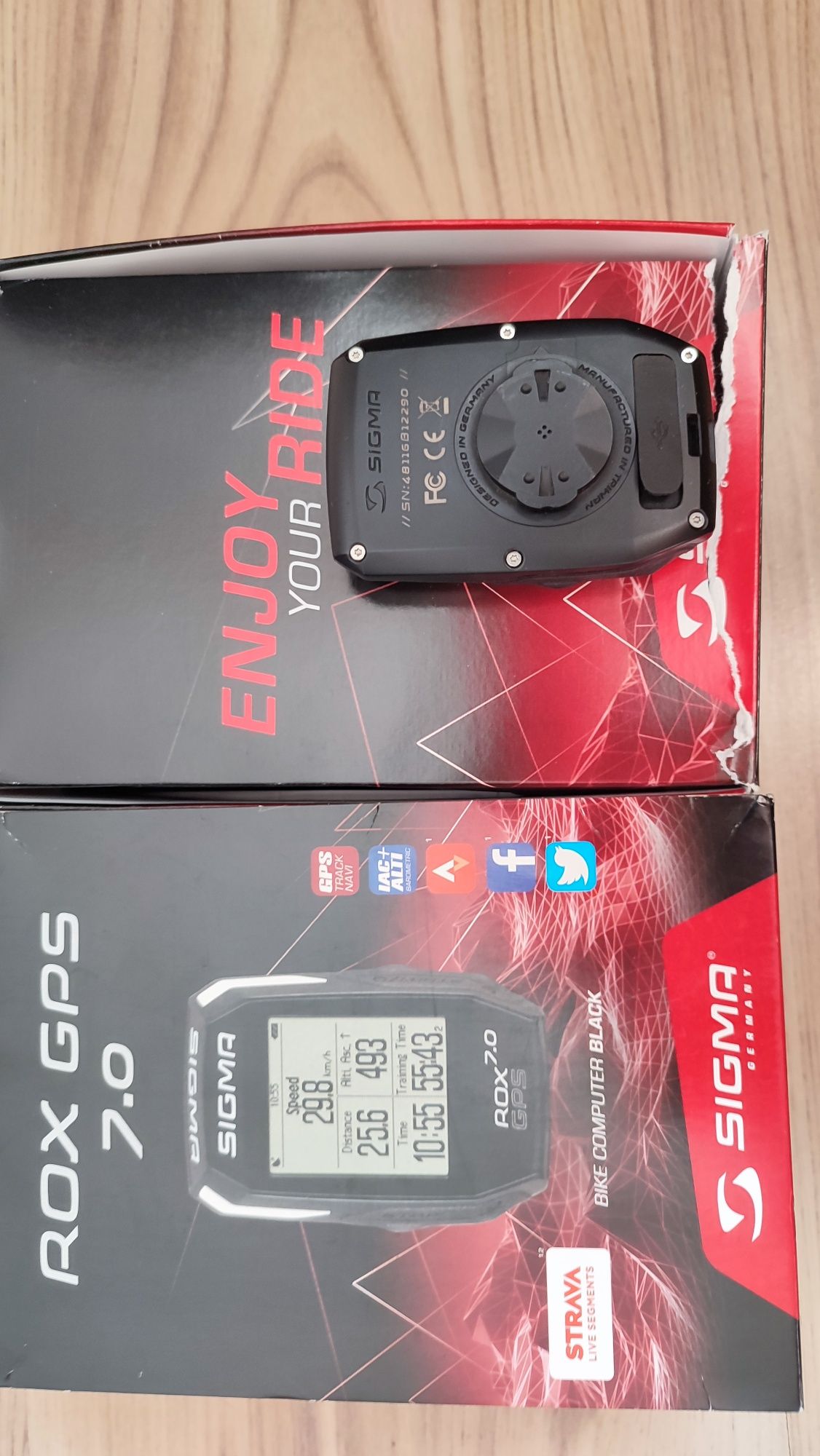 Sigma rox 7.0 gps + uchwyt eyen + kabel USB B