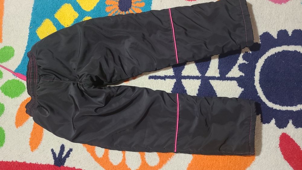 Дитячі штани зимові для дівчинки, Турція, теплі штани, штани на флісі