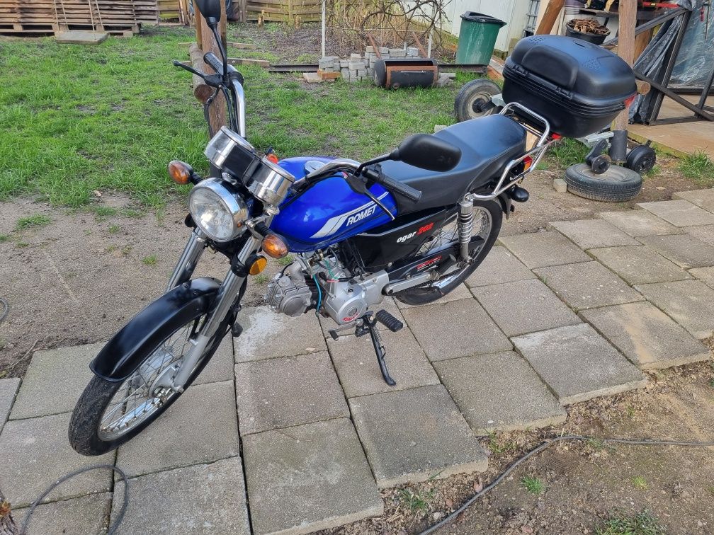 Motorower Romet ogar 202 odblokowany 70ccm