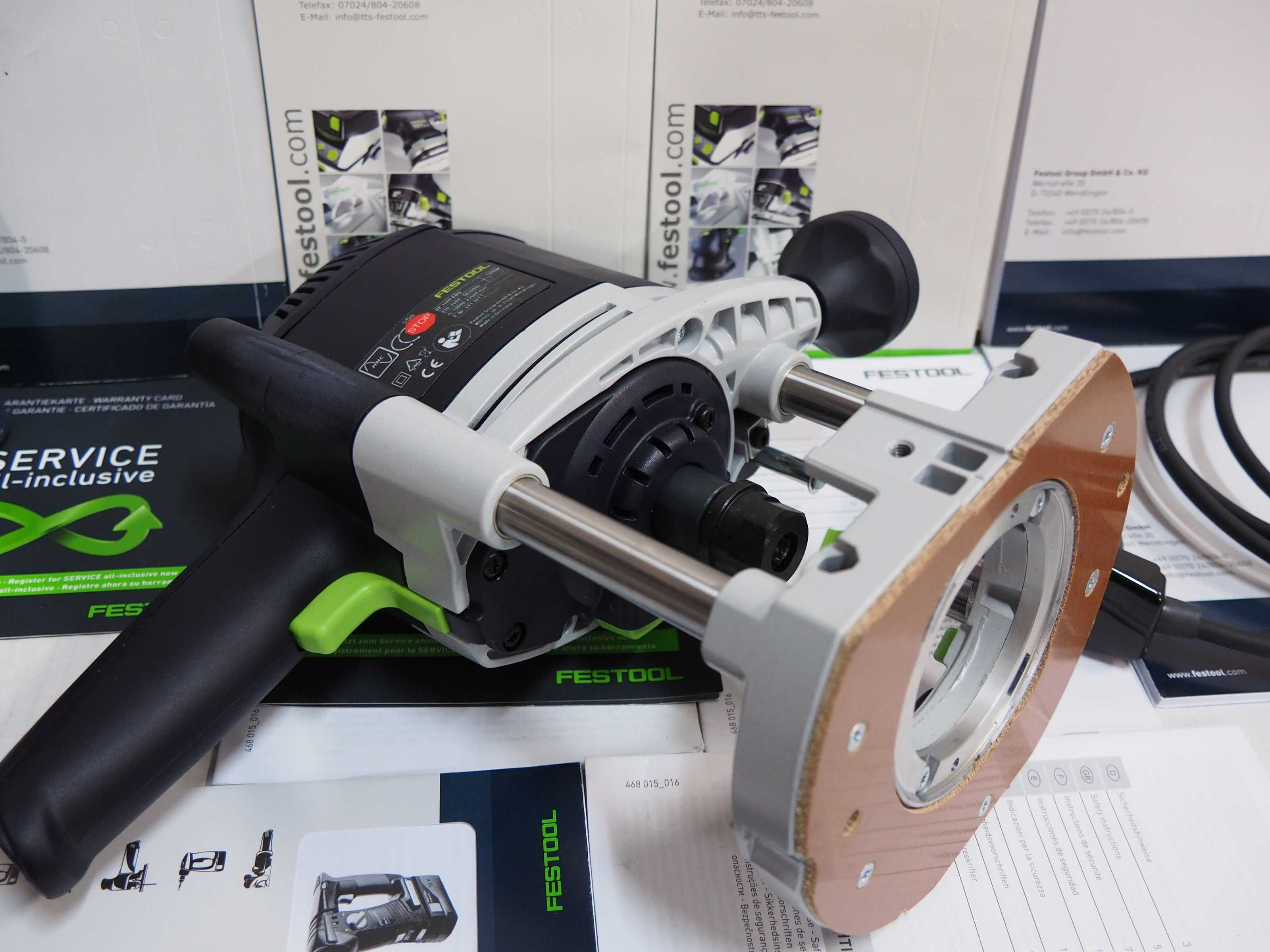 Frezarka FESTOOL OF 1400 EBQ-PLUS +kabel 4m Nowa bez walizki