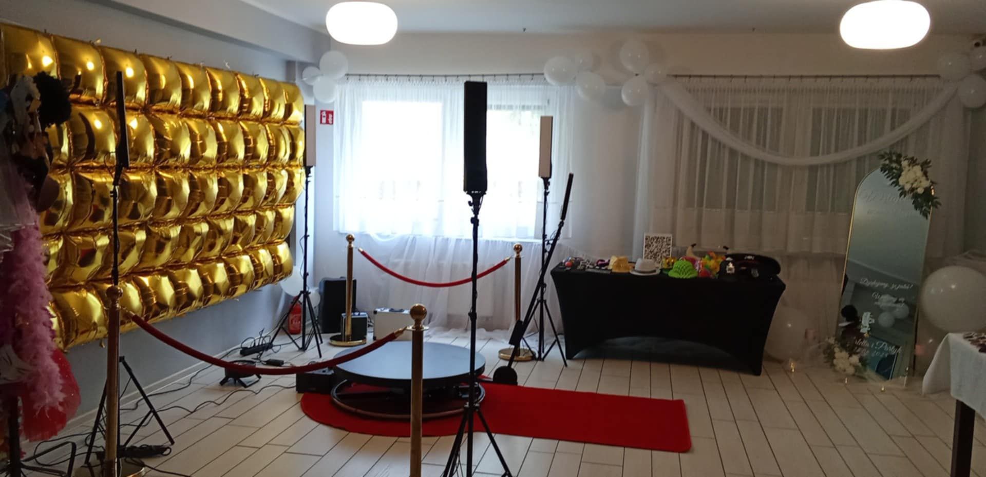 Ciężki dym- Bańki Mydlane- Fontanny iskier- Fotobudka 360°