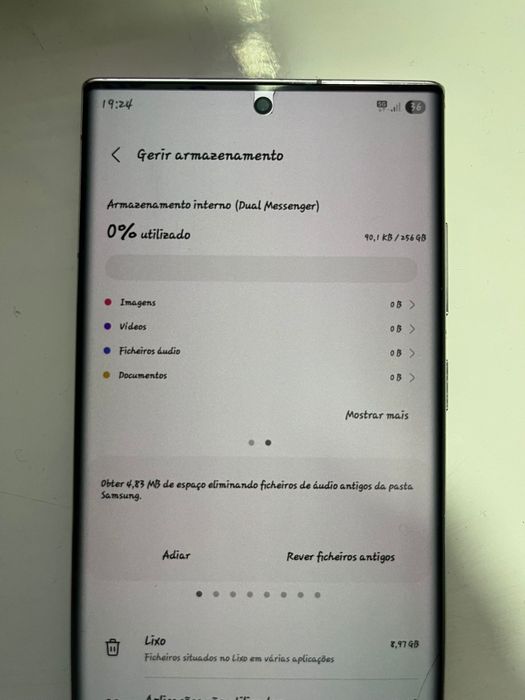 Samsung Galaxy S22 Ultra (256GB) – Branco – Desbloqueado