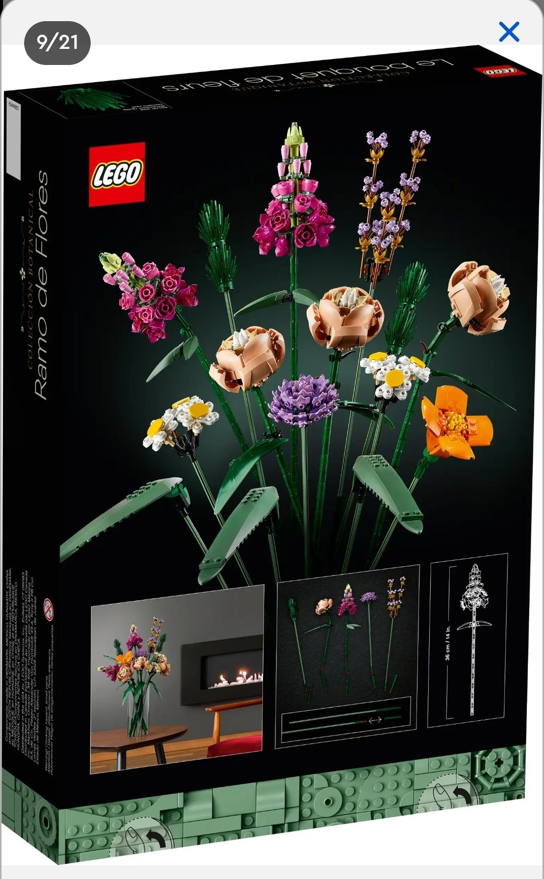 Lego "Buquê de Flores" Original
