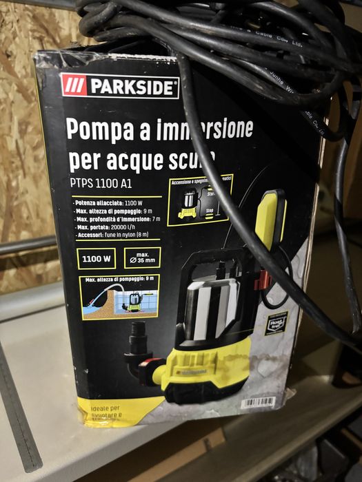 Bomba de agua pouco usada