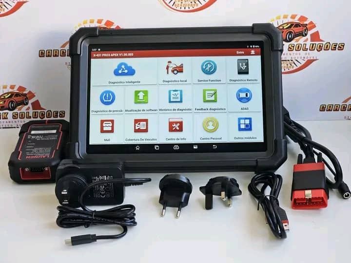 Launch X431 PRO3 APEX Ligeiros + Smartlink HD PESADOS
