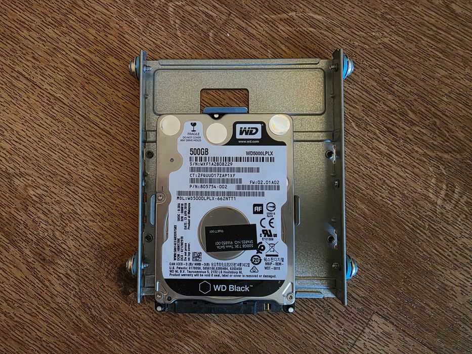 HP адаптер перехідник  корзина кронштейн для дисків  2.5"