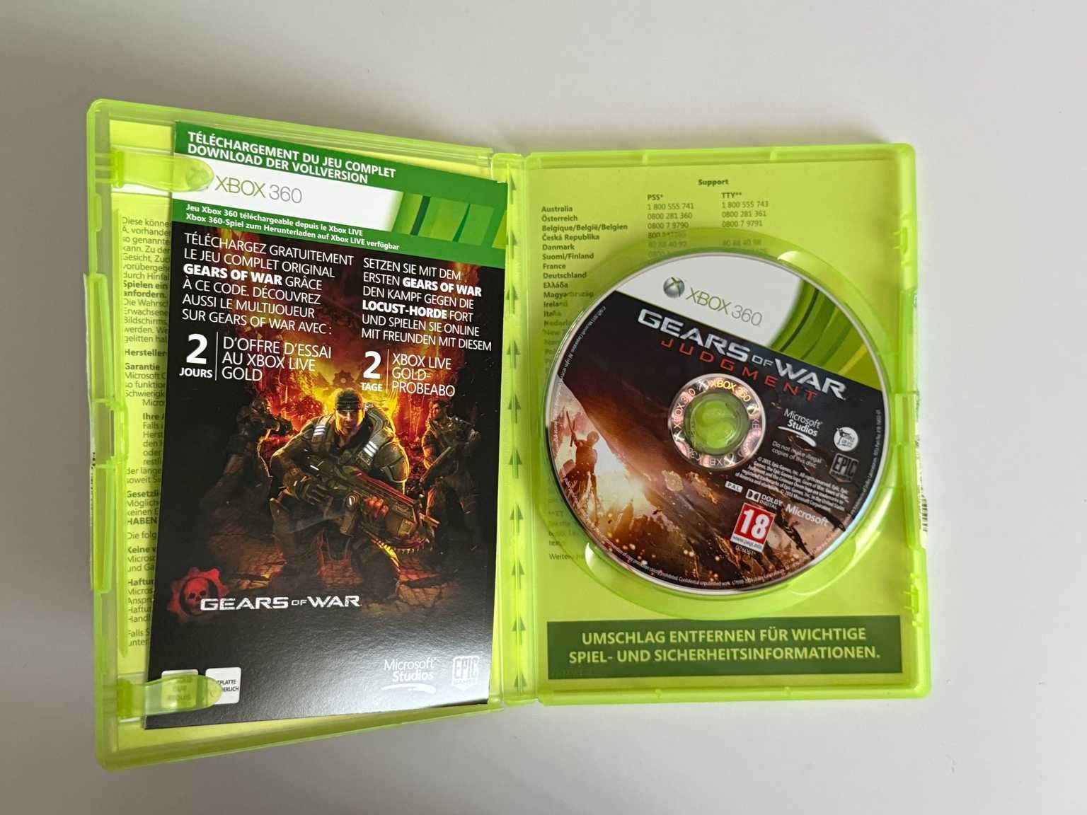 Gears of War Judgment X360 (PL PAL) BDB stan